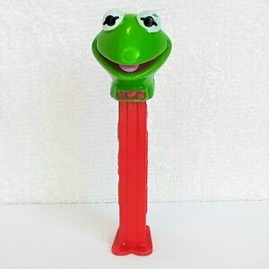 4/$20 NM/M The Muppets Kermit the Frog on Red PEZ Dispenser!!